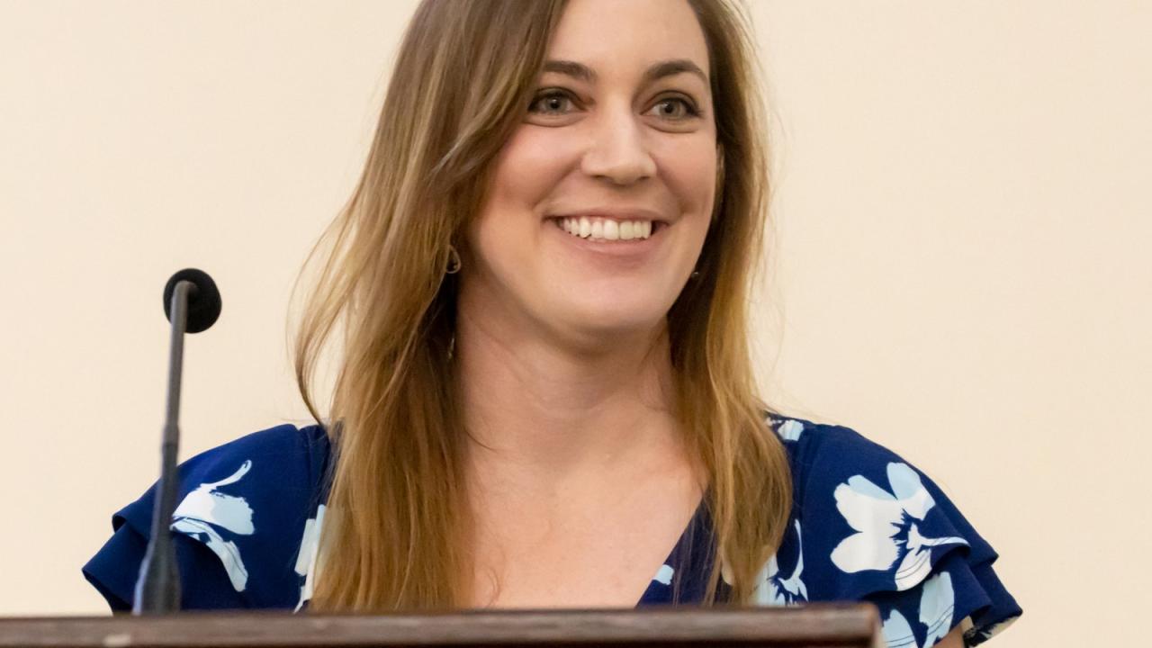 Jackie at 2019 BMEGG Symposium