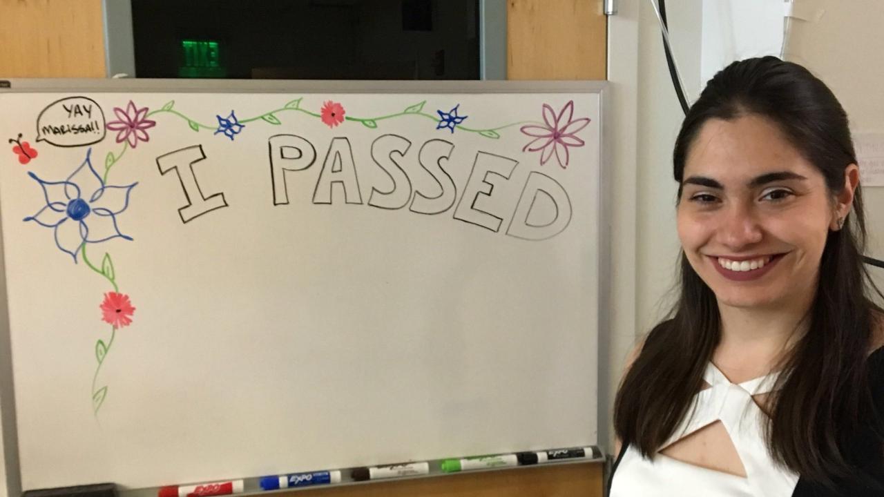 Marissa advances to PhD Candidacy